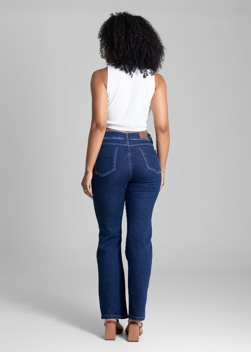 Calça Jeans Sawary Reta - 283124 AZUL