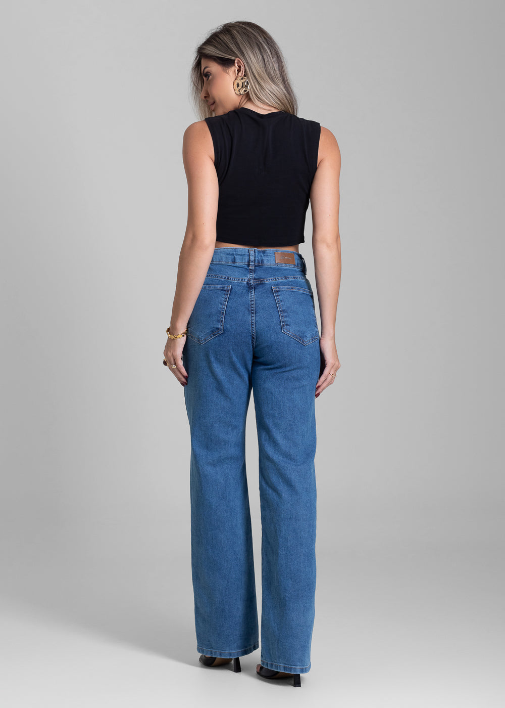 Calça Jeans Sawary Reta - 283135 AZUL