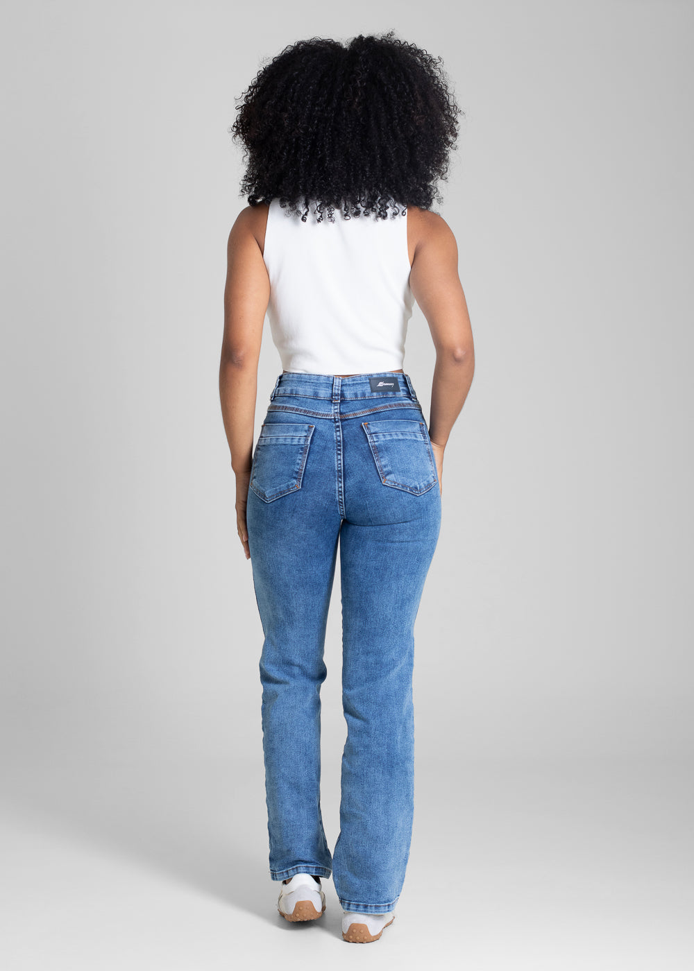 Calça Jeans Sawary Reta Petit -  283157 AZUL