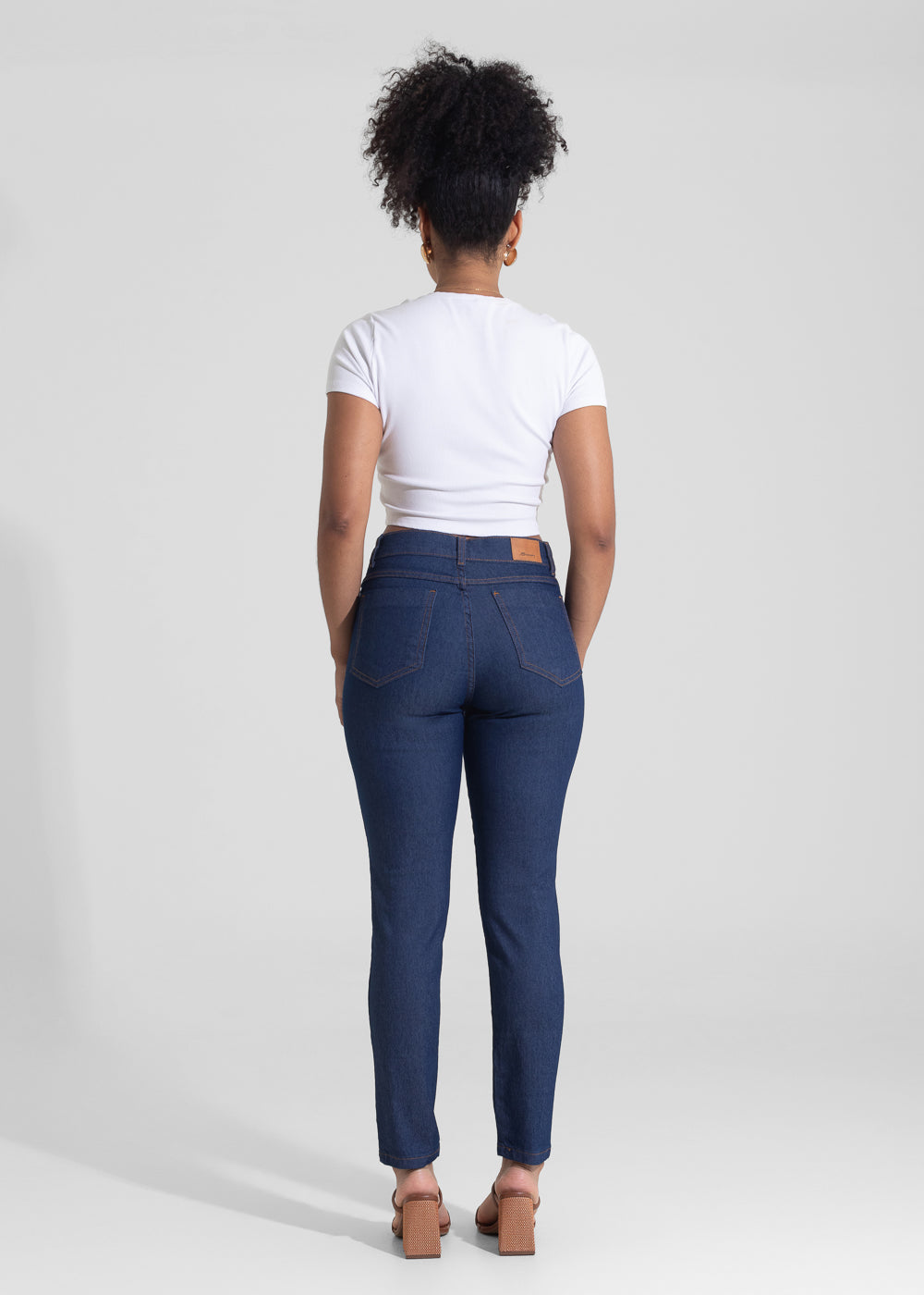 Calça Jeans Sawary Cigarrete - 283158 AZUL