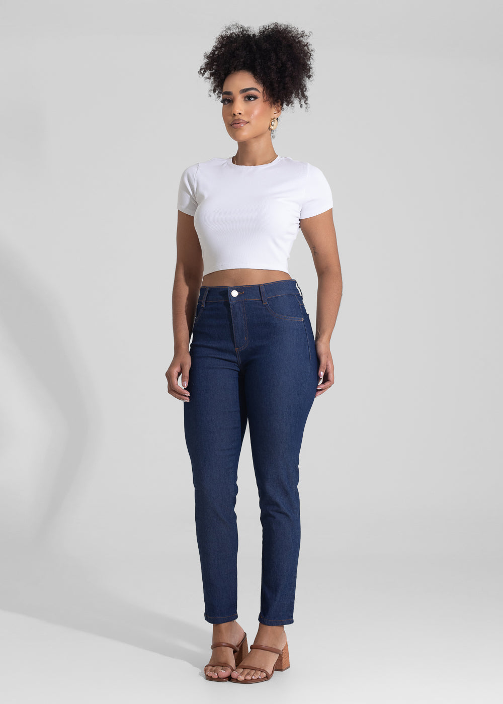 Calça Jeans Sawary Cigarrete - 283158 AZUL
