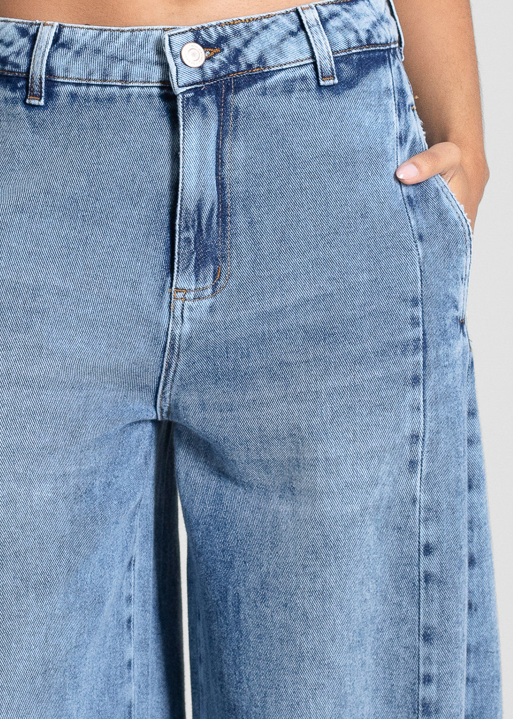 Calça Jeans Sawary Balloon Petit - 283204 AZUL