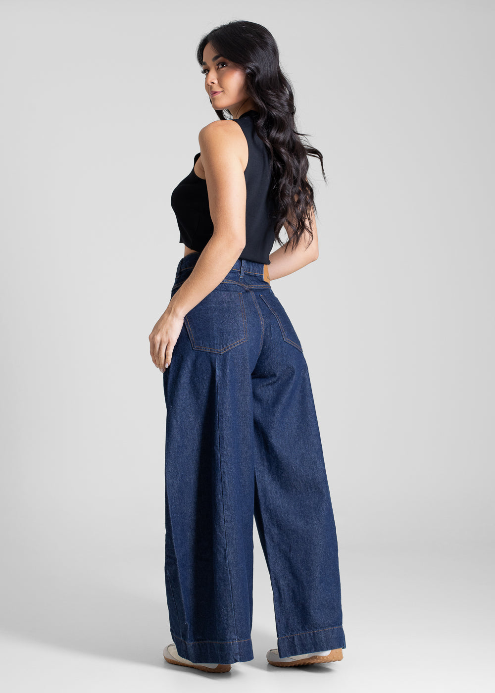 Calça Jeans Sawary Balloon Petit - 283211 AZUL