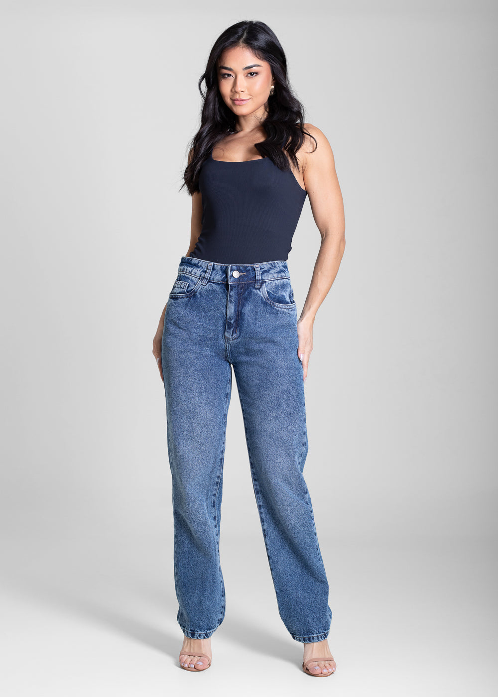 Calça Jeans Sawary Reta - 283215 AZUL