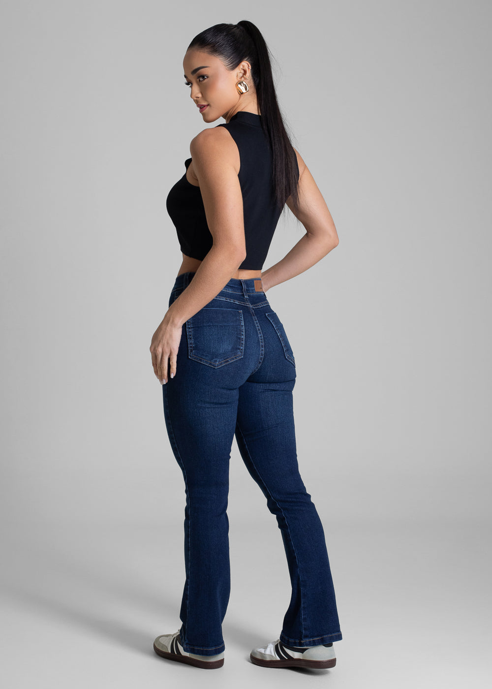 Calça Jeans Sawary Boot Cut - 283259 AZUL