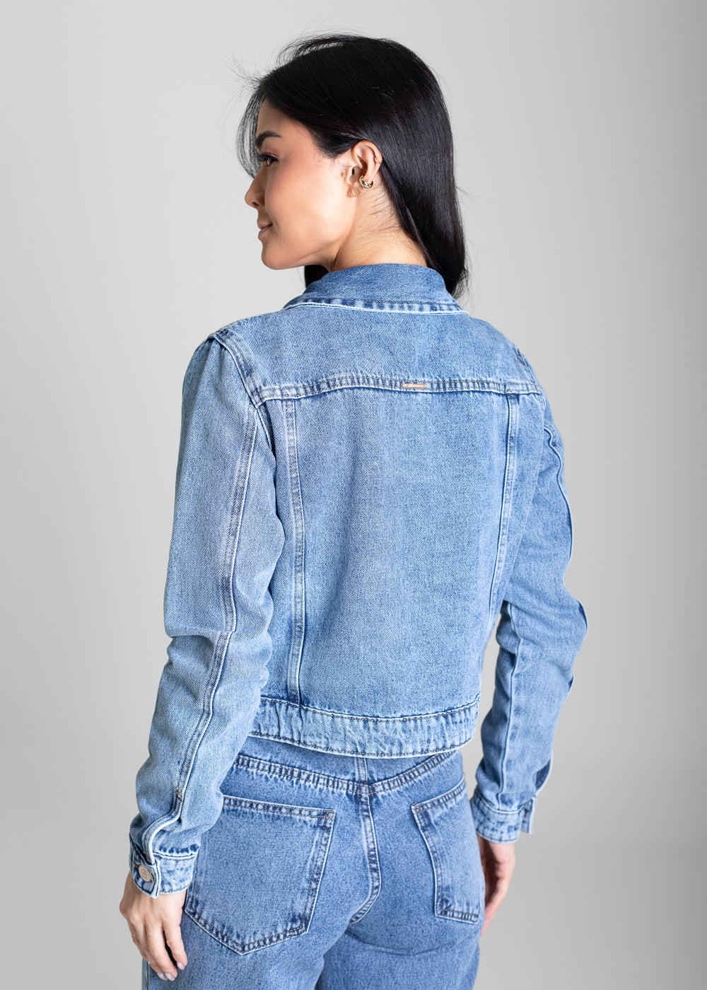 Jaqueta Jeans Sawary - 283251 AZUL