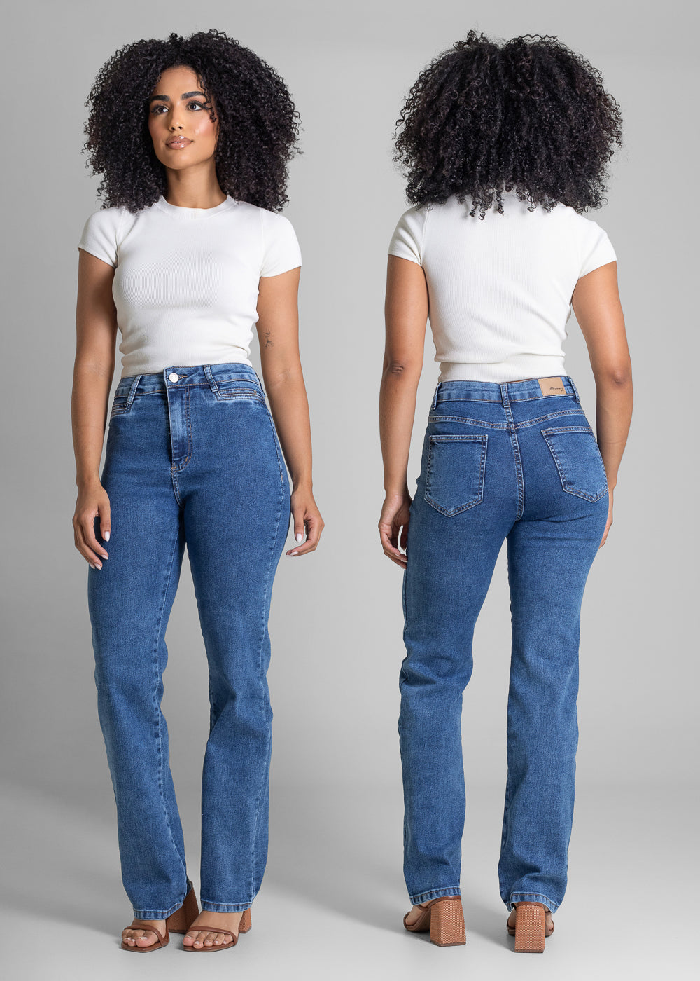 Calça Jeans Sawary Reta - 283272 AZUL