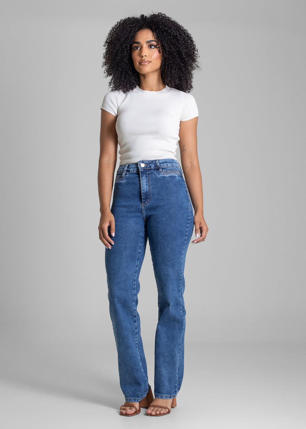 Calça Jeans Sawary Reta - 283272 AZUL