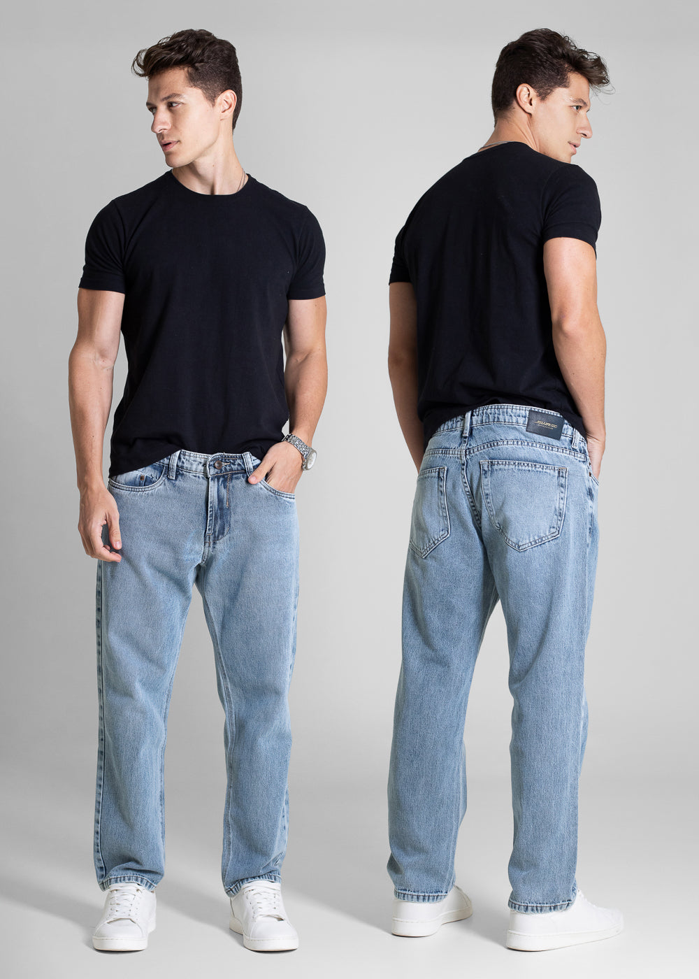 Calça Jeans Sawary 73 - 283298 AZUL