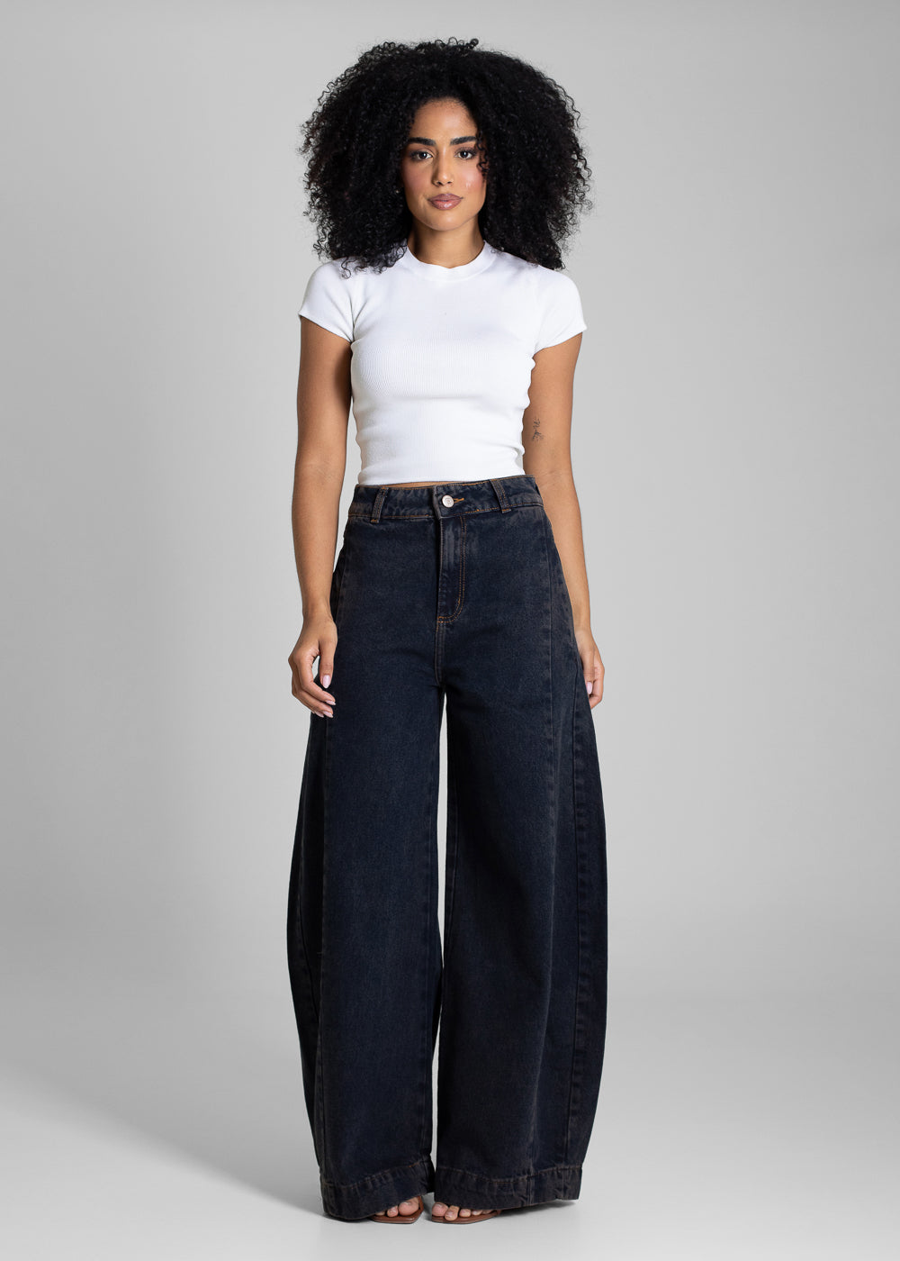 Calça Jeans Sawary Balloon - 283305 AZUL