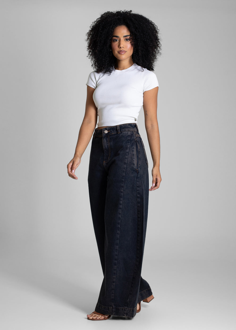 Calça Jeans Sawary Balloon - 283305 AZUL