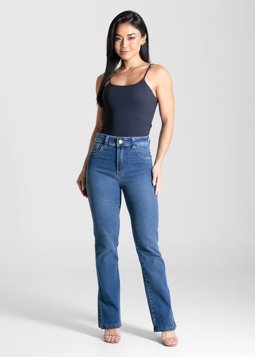 Calça Jeans Sawary Reta - 283326 AZUL