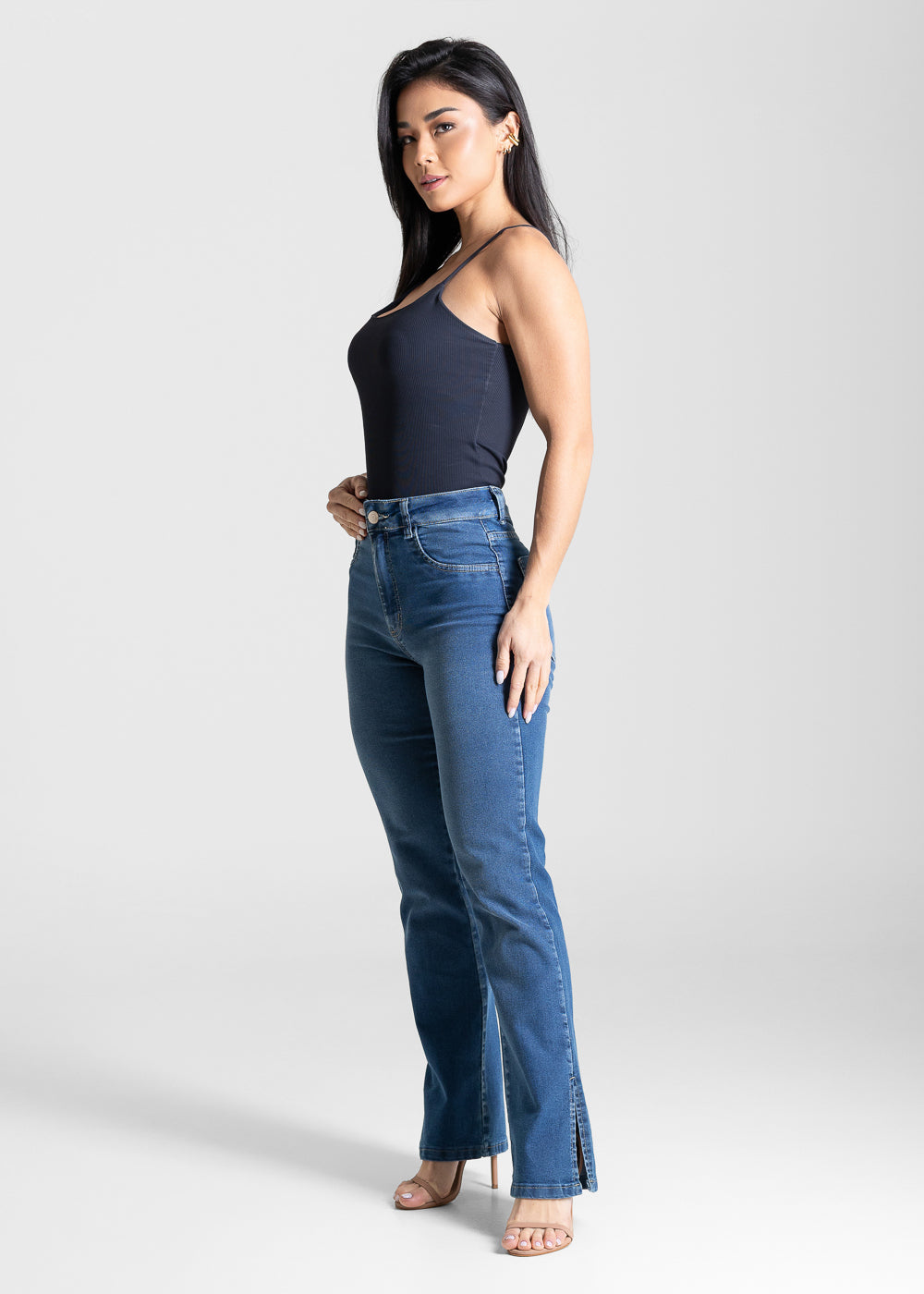 Calça Jeans Sawary Reta - 283326 AZUL