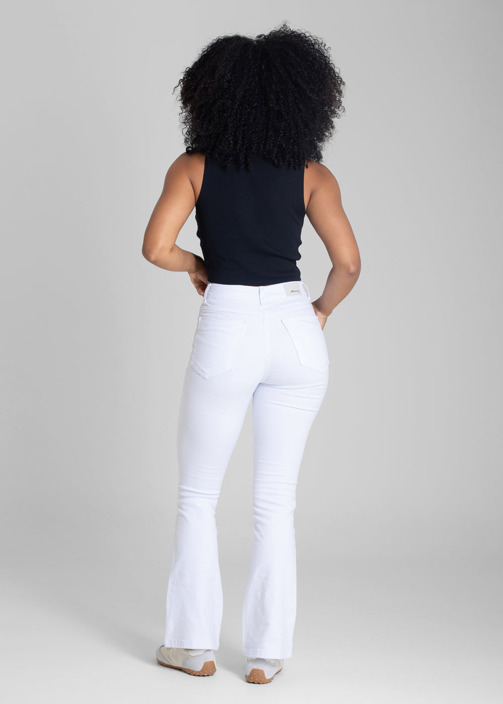 Calça Sarja Sawary Boot Cut Petit - 283334 BRANCO