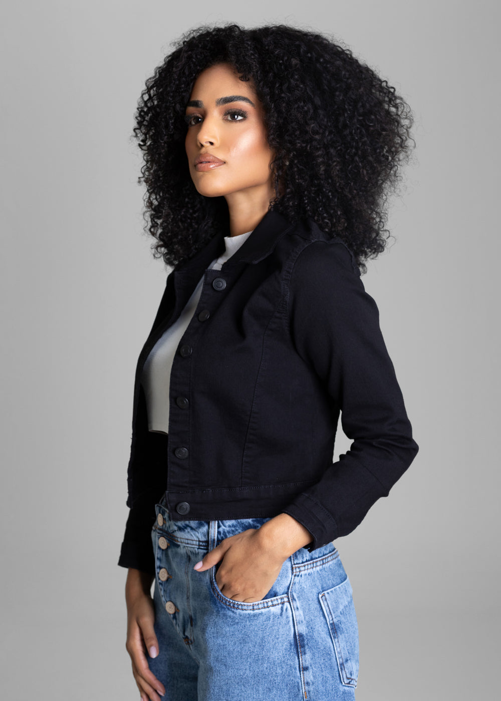 Jaqueta Sarja Sawary - 283335 PRETO