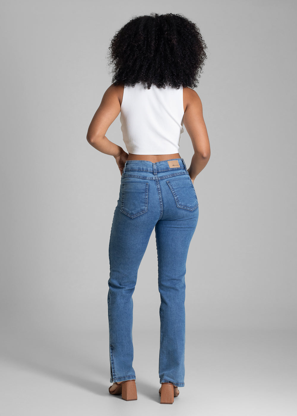 Calça Jeans Sawary Reta - 283336 AZUL