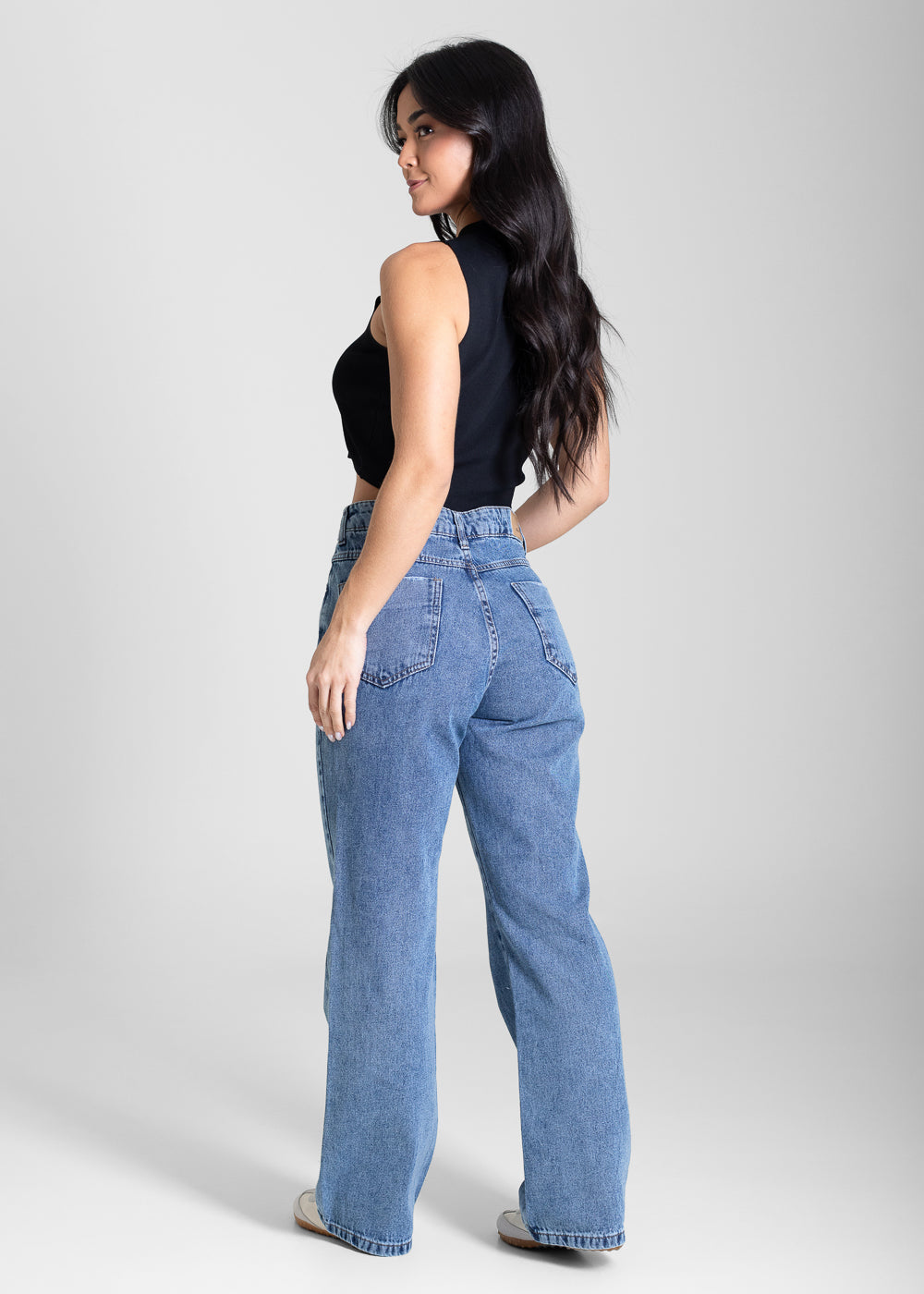 Calça Jeans Sawary Reta Petit - 283342 AZUL