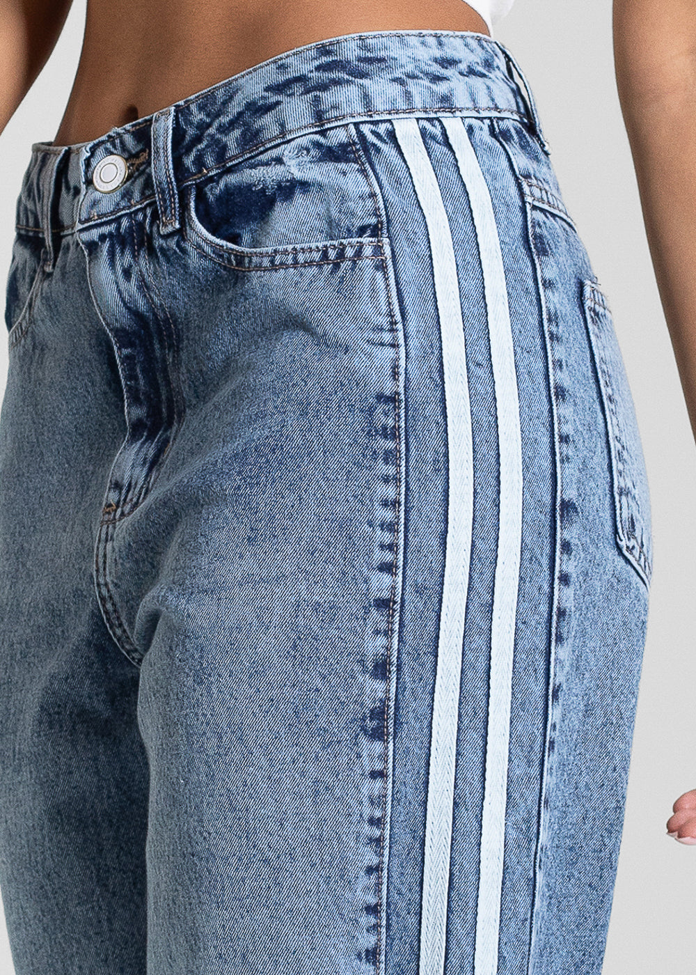 Calça Jeans Sawary Wide Leg - 283350 AZUL