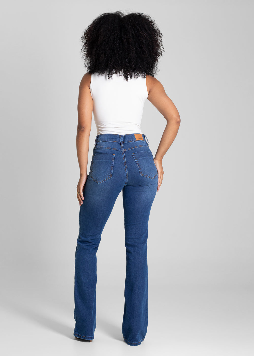 Calça Jeans Sawary Boot Cut - 283354 AZUL
