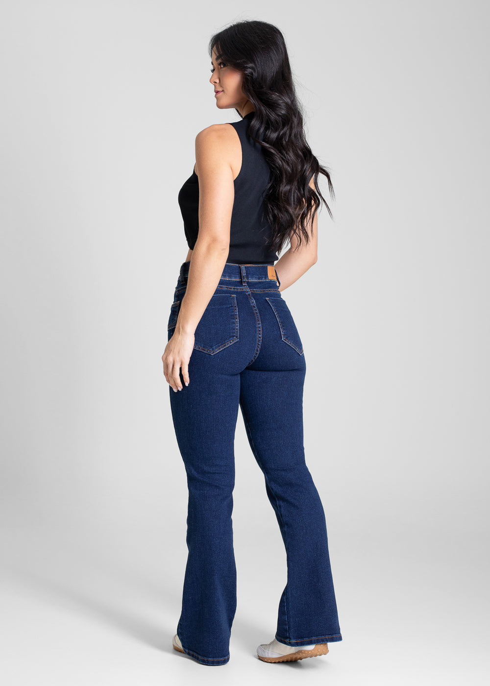 Calça Jeans Sawary Boot Cut Petit - 283358 AZUL