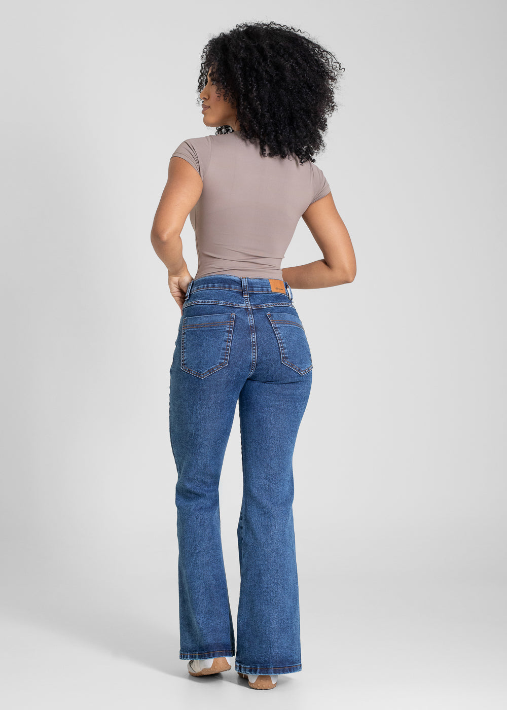 Calça Jeans Sawary Flare Petit - 283361 AZUL