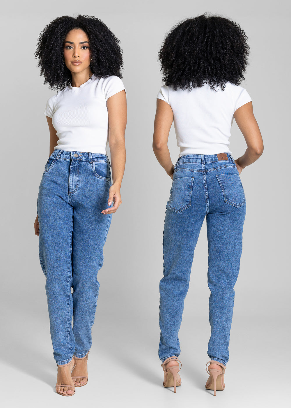Calça Jeans Sawary Mom - 283362 AZUL