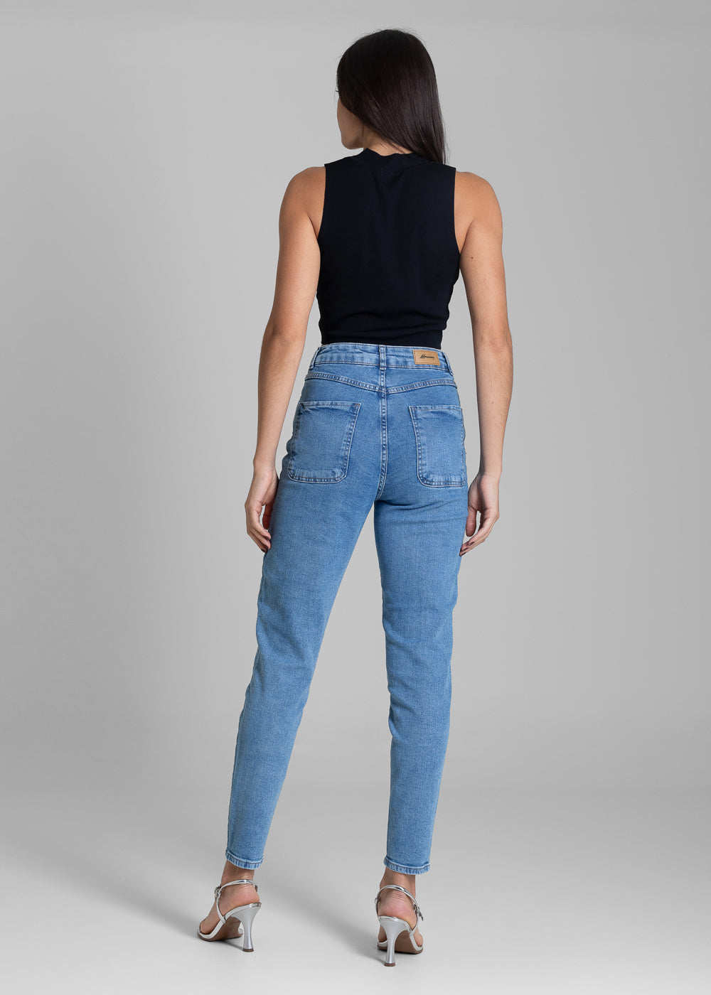 Calça Jeans Sawary Mom - 283371 AZUL