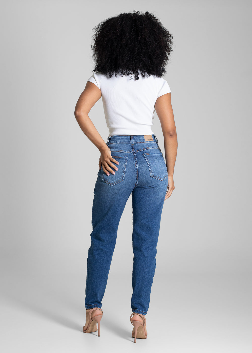 Calça Jeans Sawary Mom - 283372 AZUL