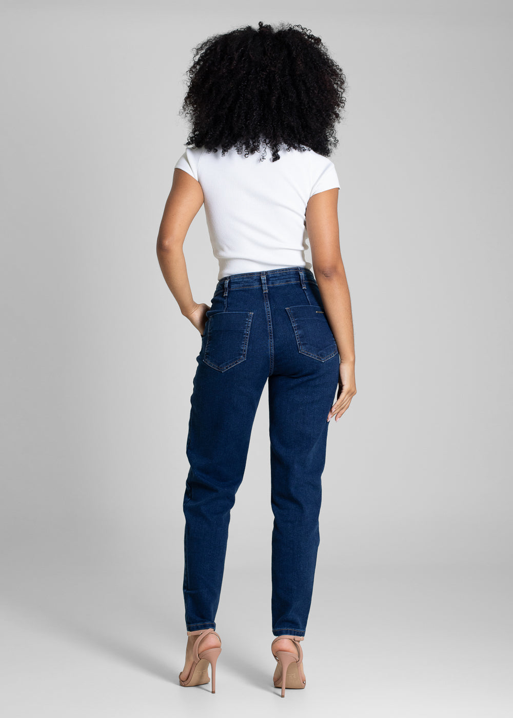 Calça Jeans Sawary Mom - 283373 AZUL