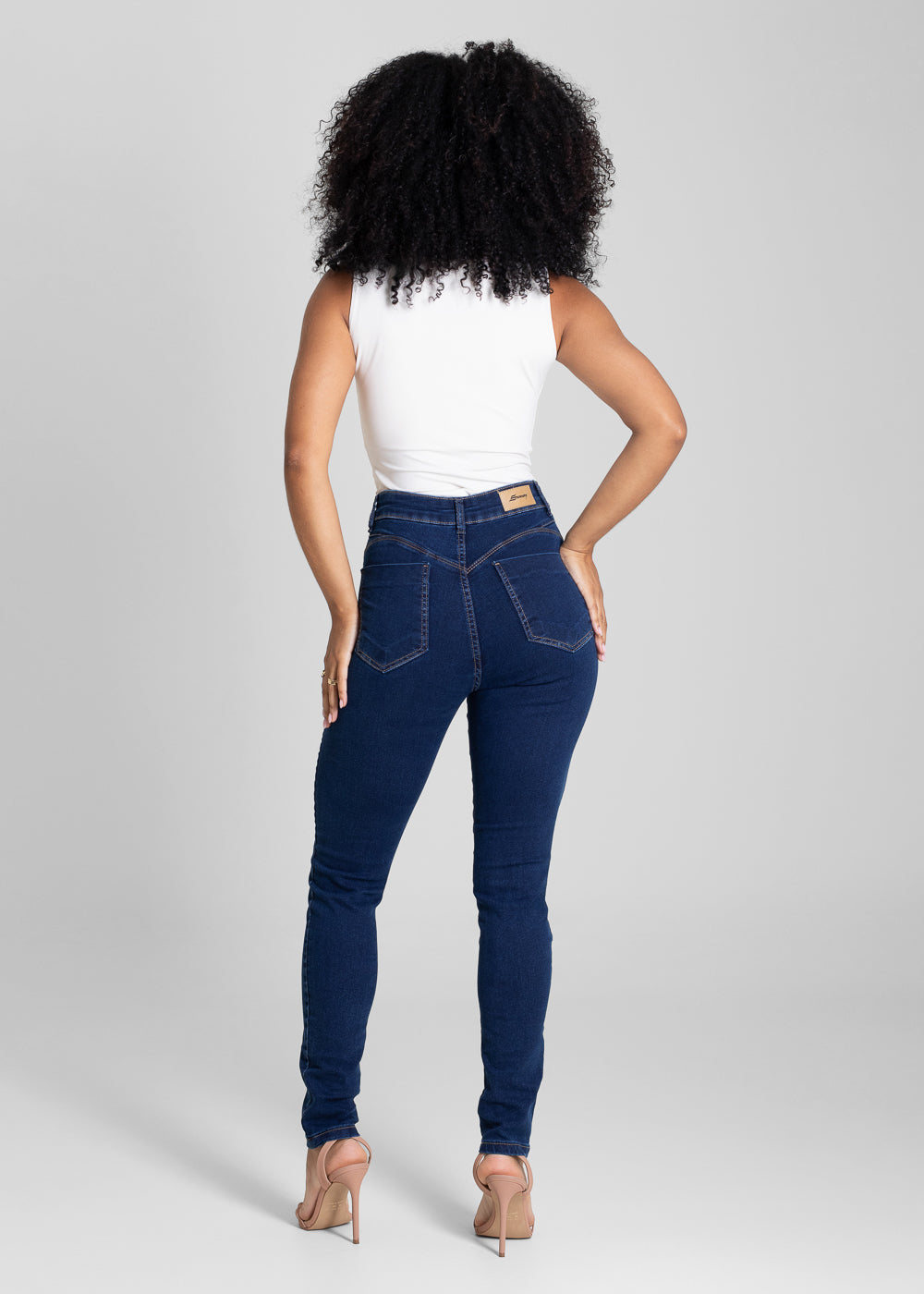 Calça Jeans Sawary Super Lipo - 283399 AZUL
