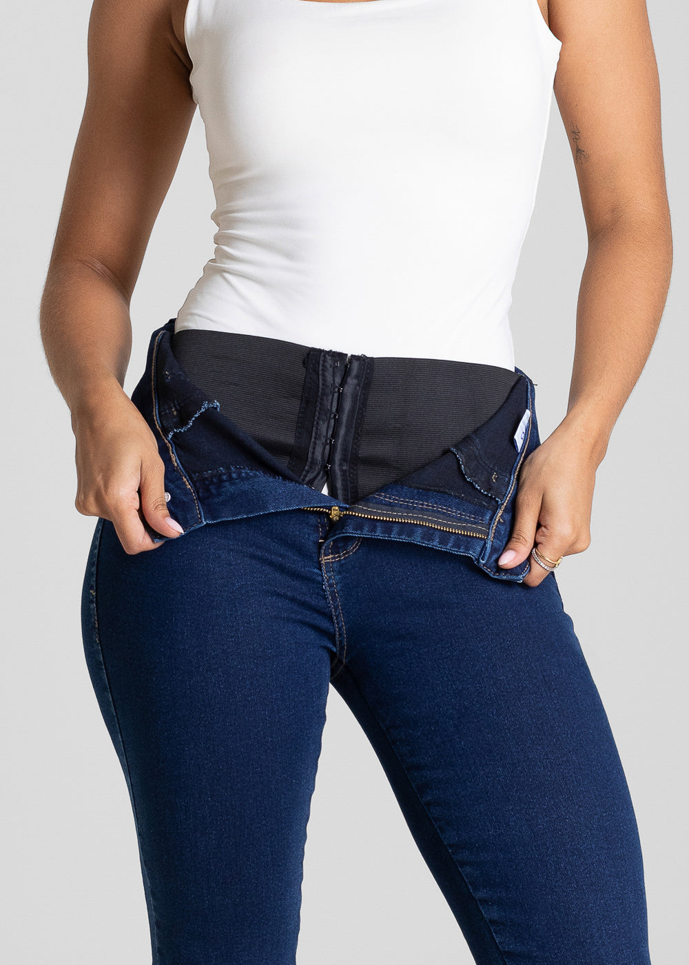 Calça Jeans Sawary Super Lipo - 283399 AZUL