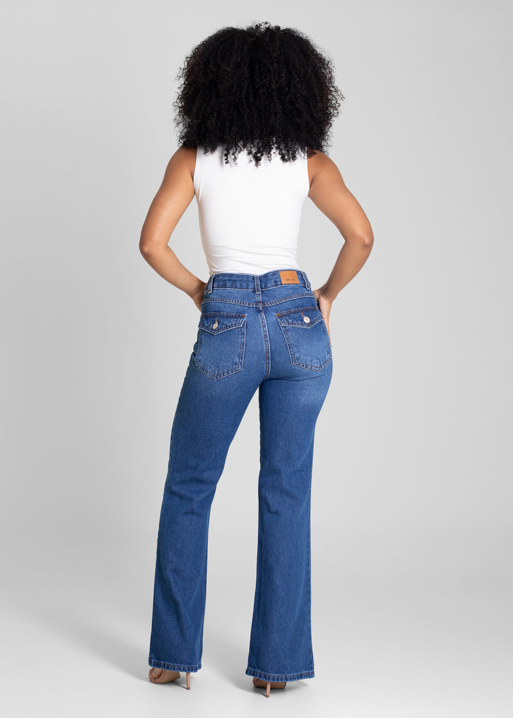 Calça Jeans Sawary Boot Cut -  283402 AZUL