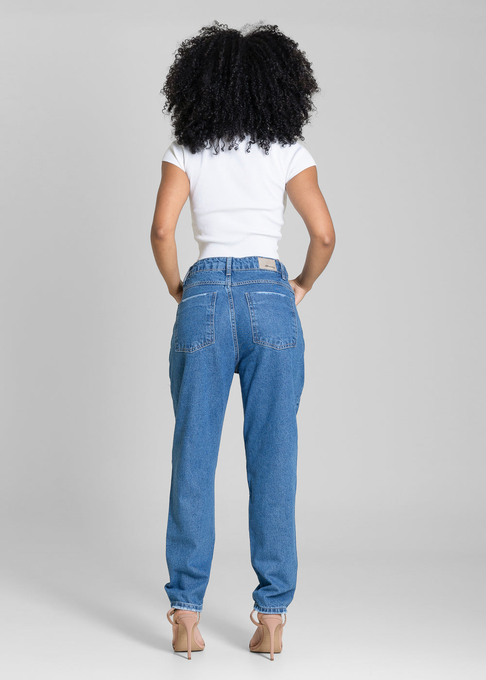 Calça Jeans Sawary Mom - 283418 AZUL