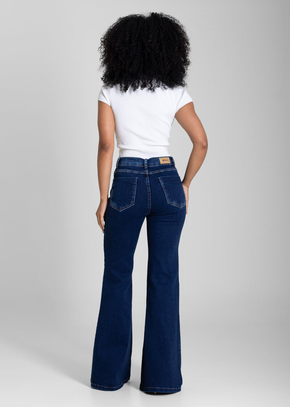 Calça Jeans Sawary Flare - 283425 AZUL