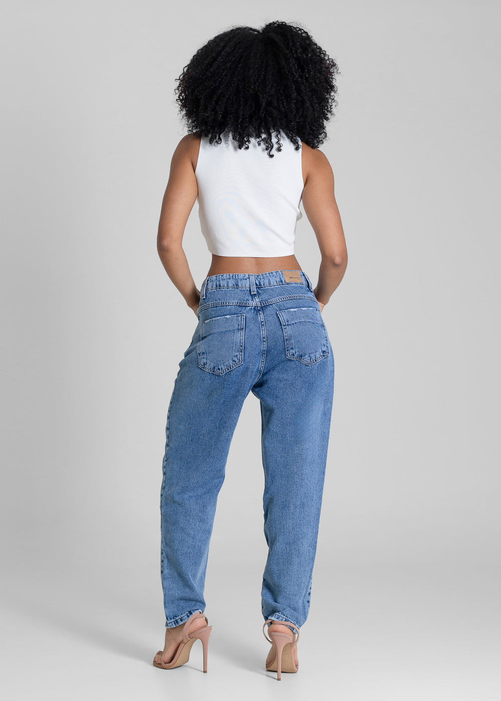 Calça Jeans Sawary Mom - 283426 AZUL