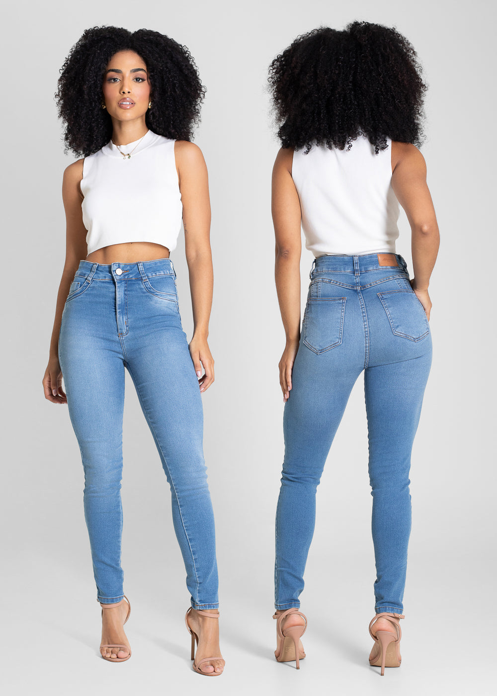 Calça Jeans Sawary Levanta Bumbum - 283427 AZUL