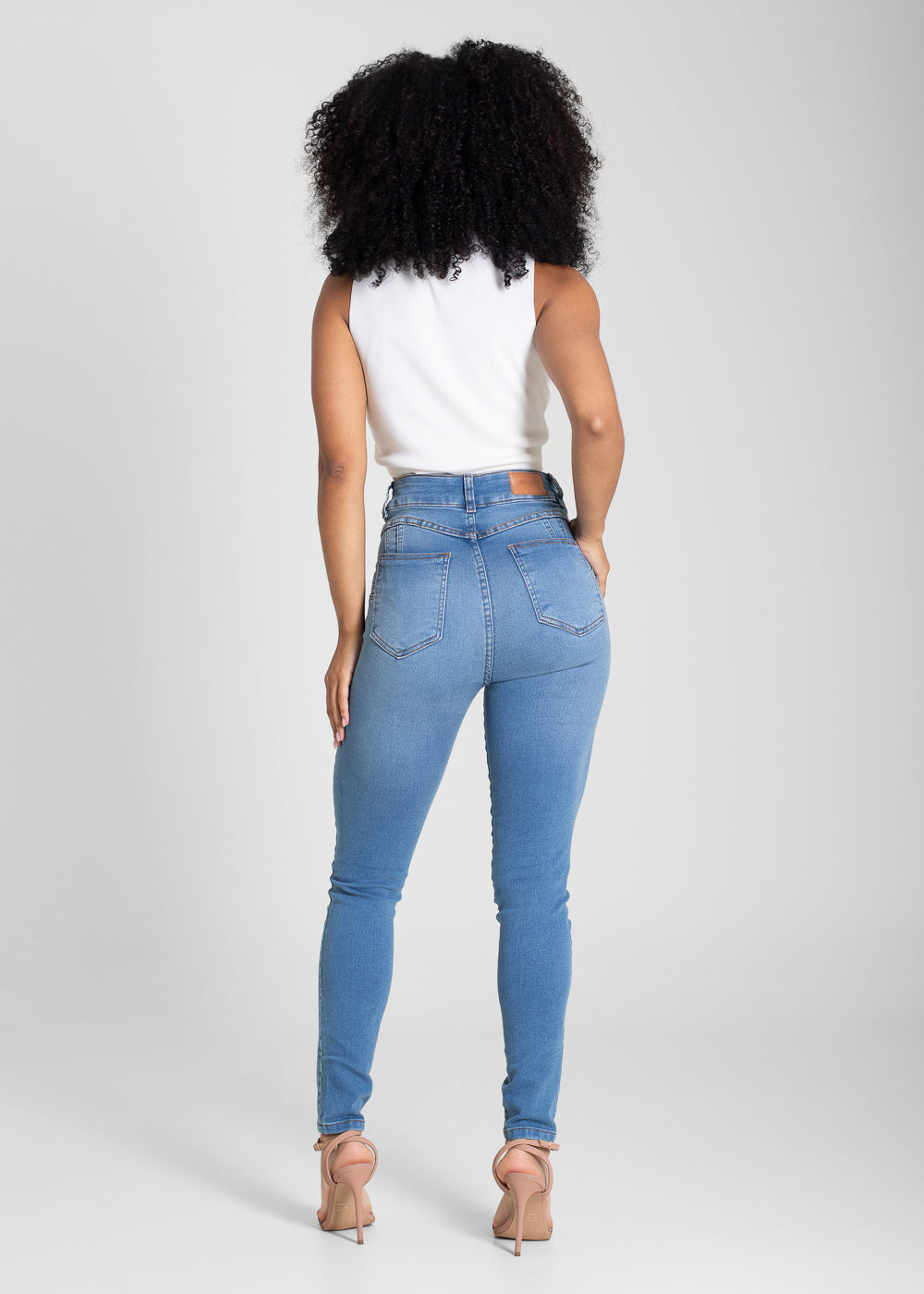 Calça Jeans Sawary Levanta Bumbum - 283427 AZUL