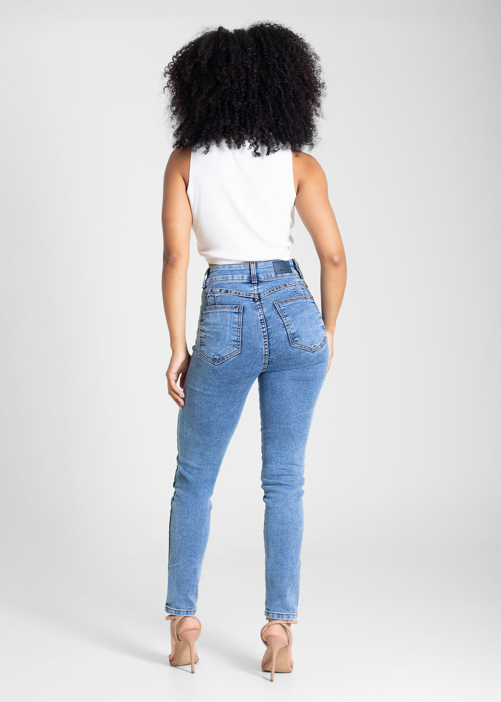 Calça Jeans Sawary Levanta Bumbum - 283438 AZUL