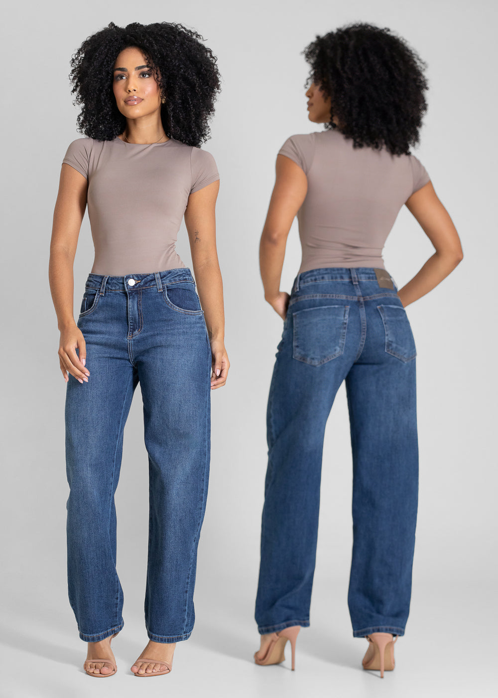 Calça Jeans Sawary Balloon - 283463 AZUL