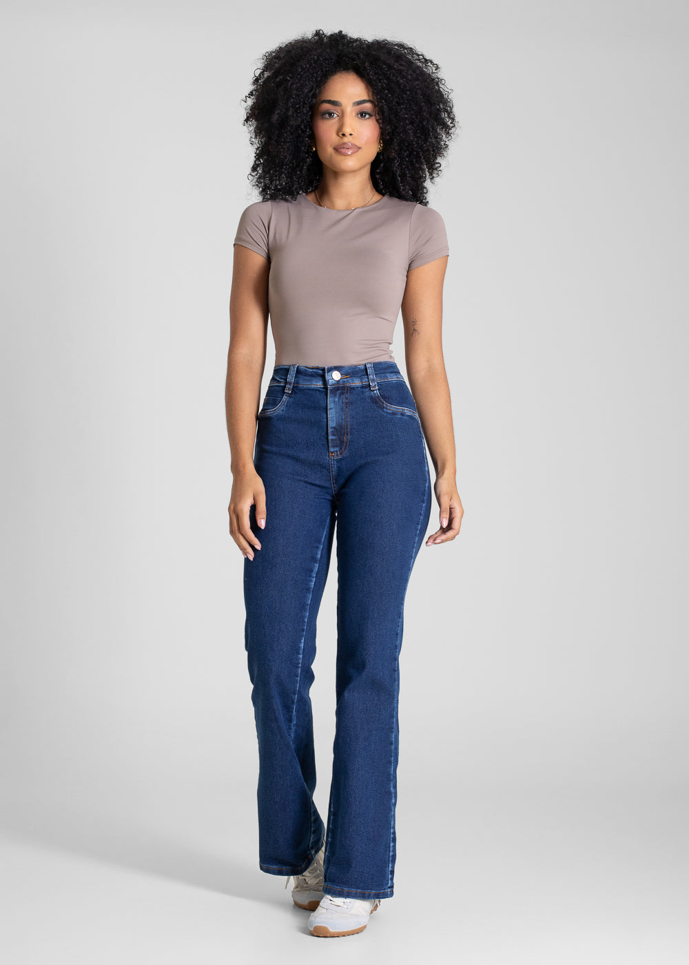 Calça Jeans Sawary Boot Cut Petit - 283468 AZUL