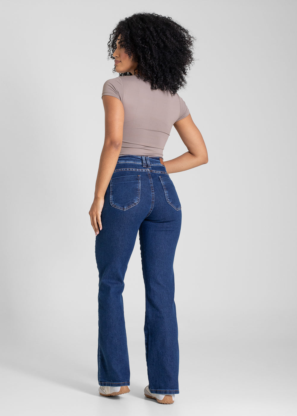 Calça Jeans Sawary Boot Cut Petit - 283468 AZUL