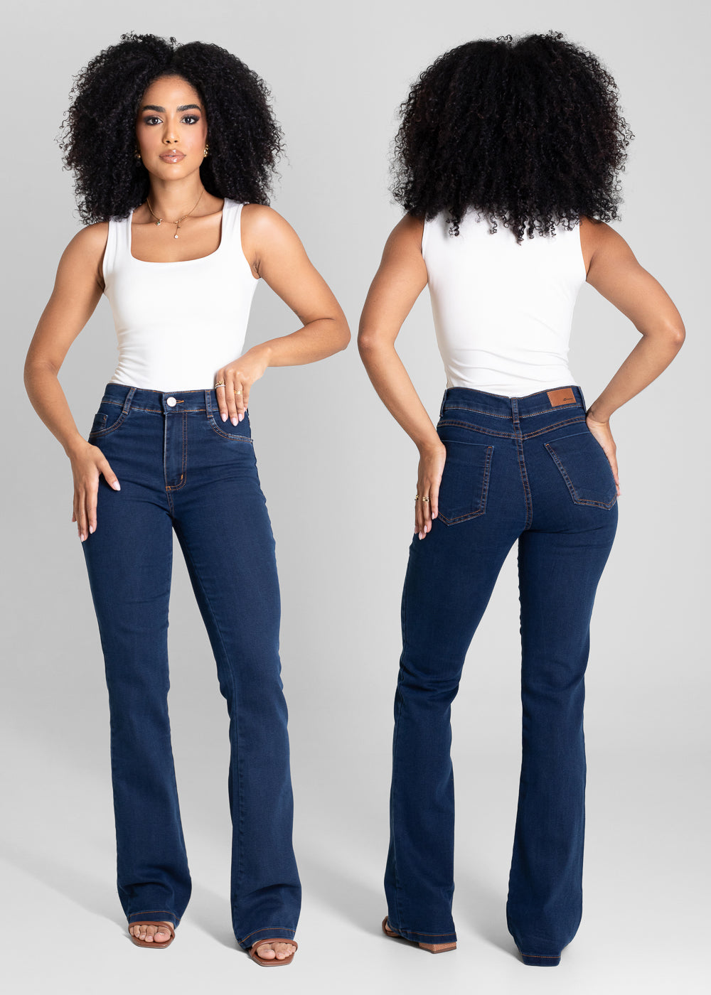 Calça Jeans Sawary Boot Cut - 283474 AZUL