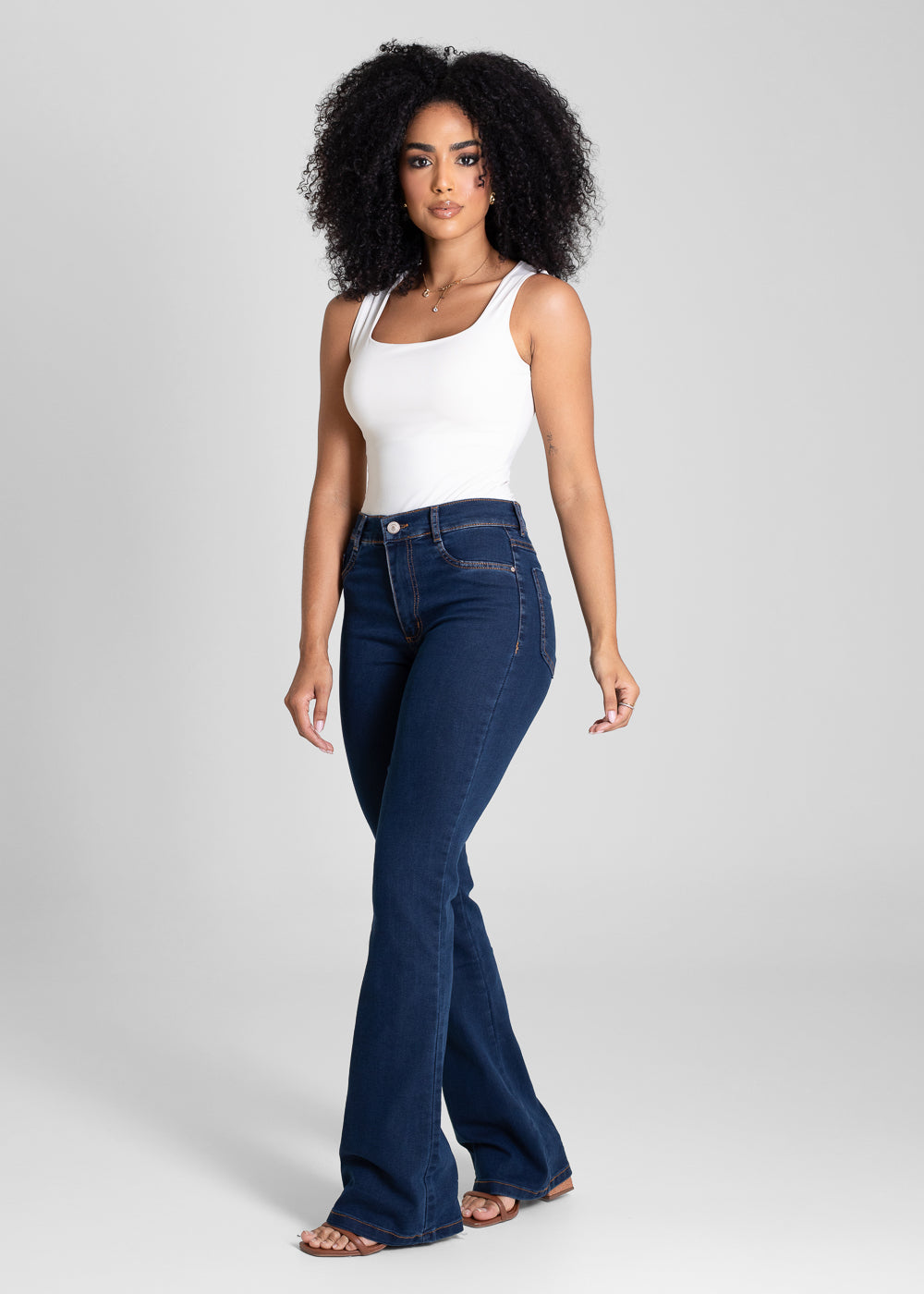 Calça Jeans Sawary Boot Cut - 283474 AZUL