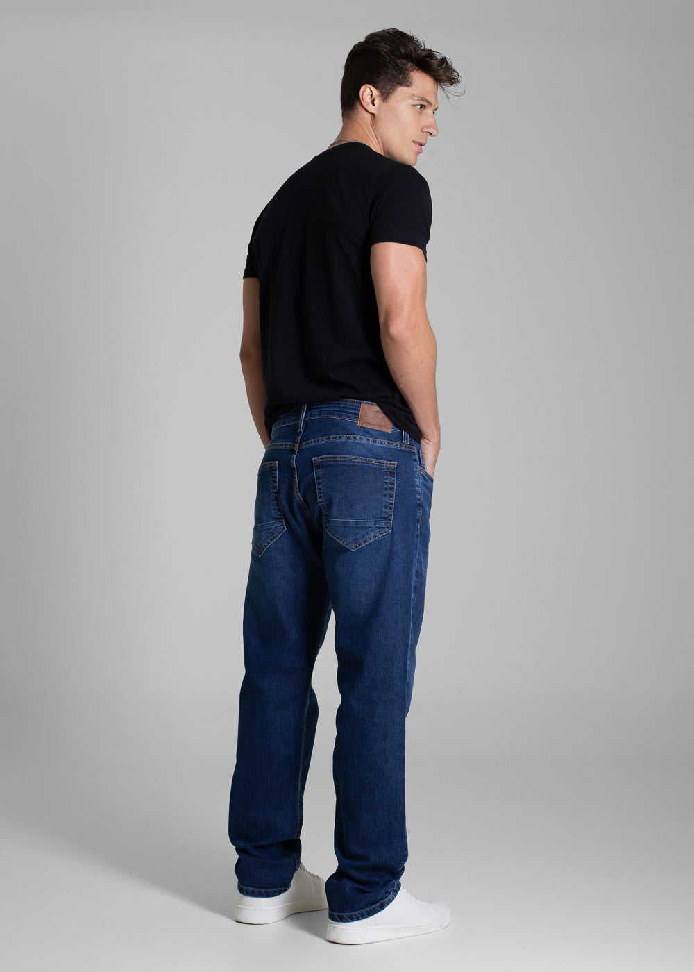 Calça Jeans Sawary Reta - 283485 AZUL