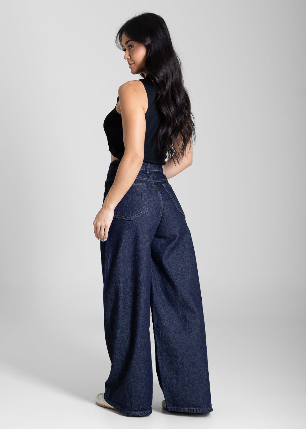Calça Jeans Sawary Balloon Petit - 283487 AZUL