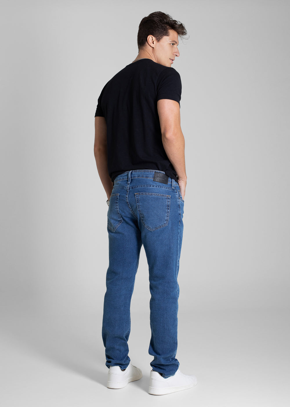 Calça Jeans Sawary Slim - 283490 AZUL