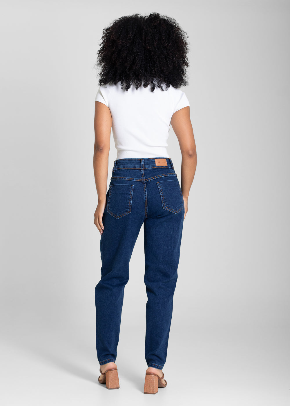 Calça Jeans Sawary Mom - 283497 AZUL