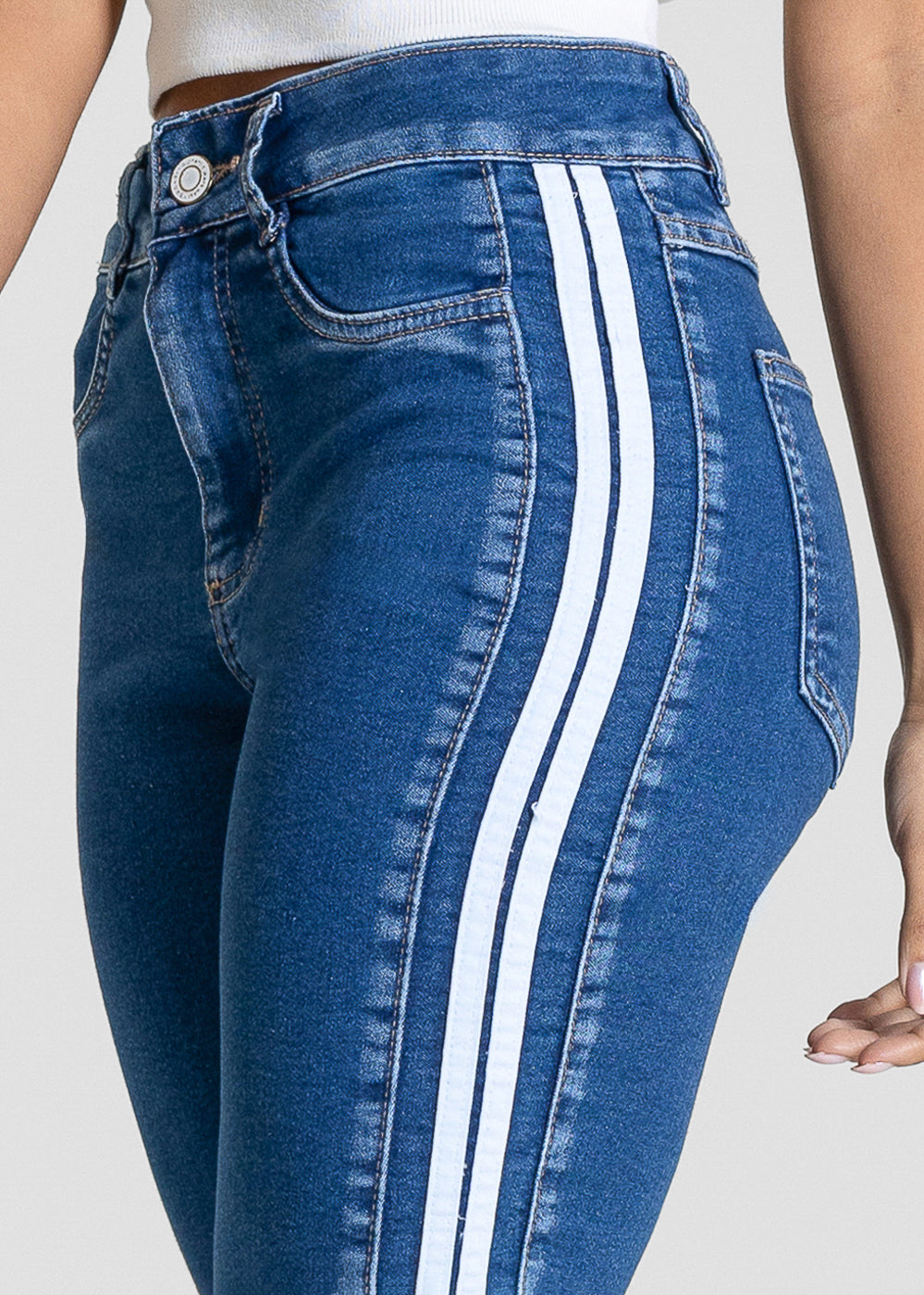 Calça Jeans Sawary Cigarrete - 283504 AZUL