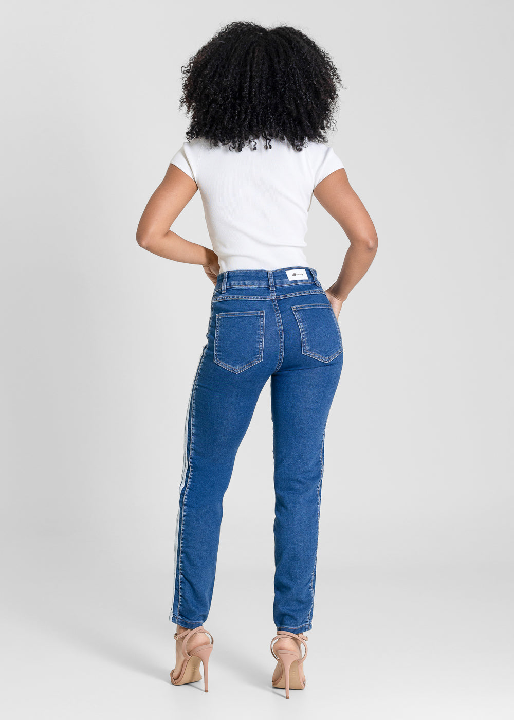 Calça Jeans Sawary Cigarrete - 283504 AZUL