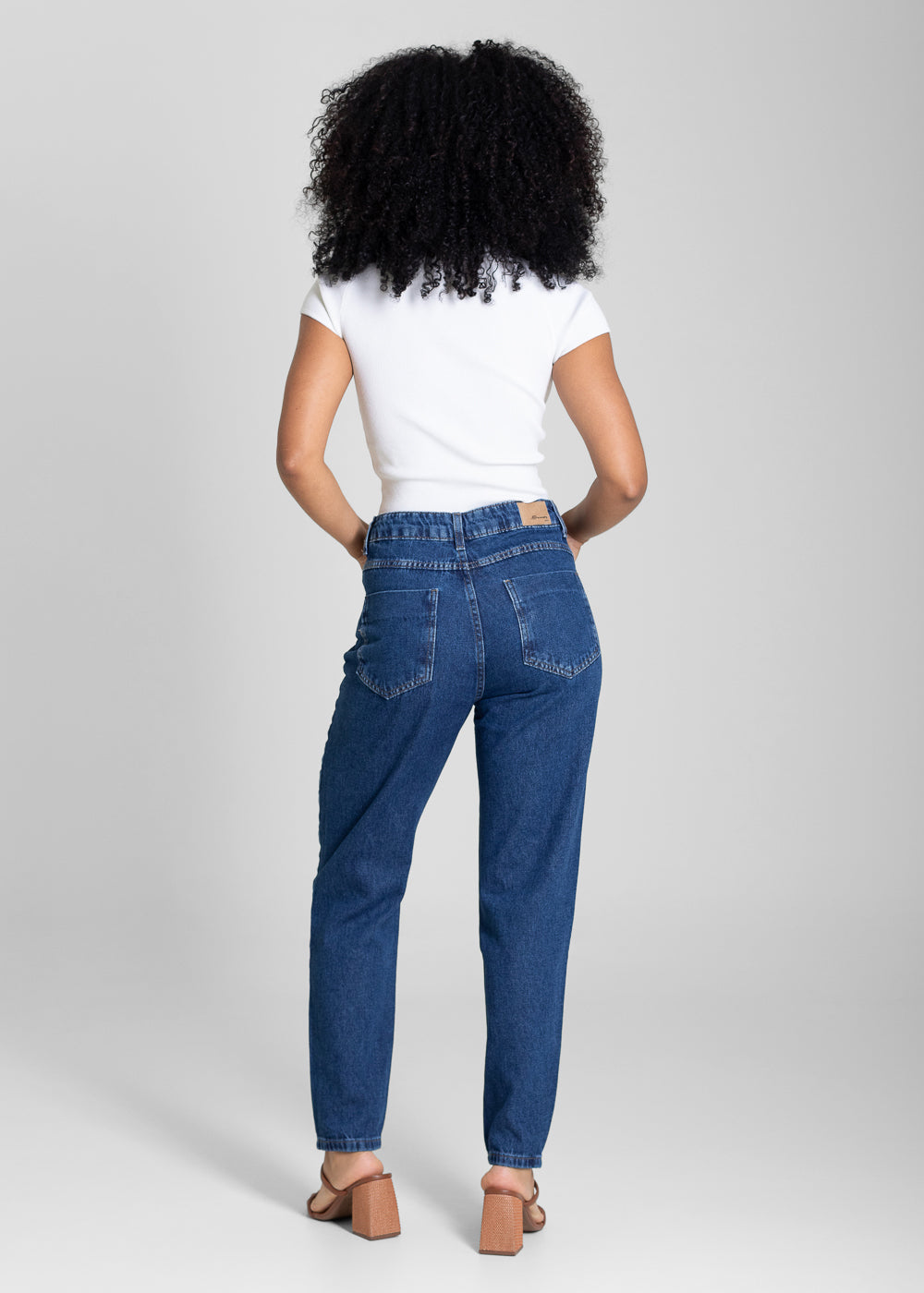 Calça Jeans Sawary Mom - 283535 AZUL